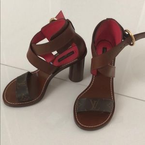 Authentic Louis Vuitton sandals
